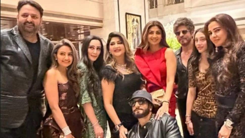 Shah Rukh Khan, Ranveer Singh, Sanjay Dutt attend star-studded birthday bash