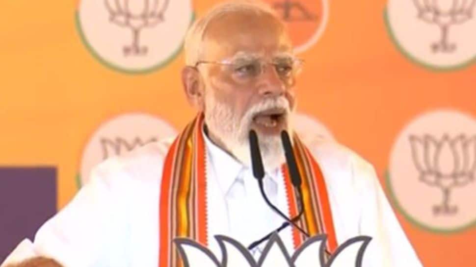 `All policies of LDF, UDF only for vote bank politics`: PM Modi in his 1st election rally in Kerala