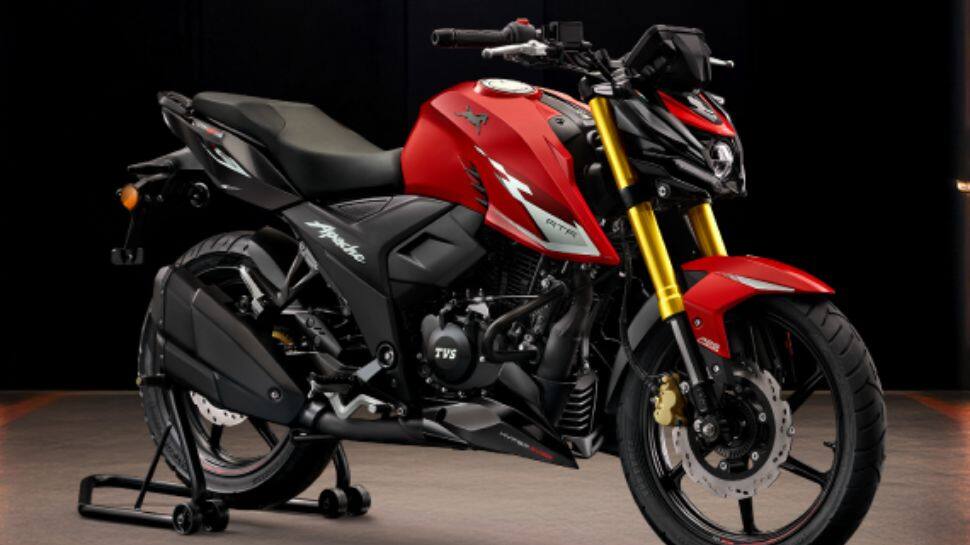 Apache Rtr 160 Riding TVS Apache RTR 160 4V launched at Rs 1.25 lakh with three ride modes ...