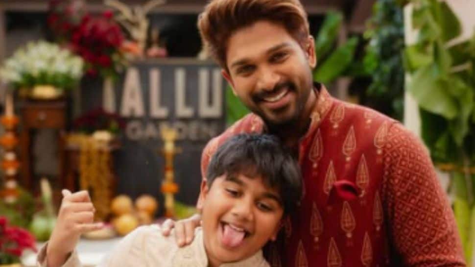 Allu Arjun shares adorable birthday wish for son Allu Ayaan