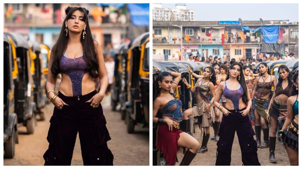 Nora Fatehi kickstarts ‘I-Pop’ era with Sajan Re, shot across Mumbai’s streets