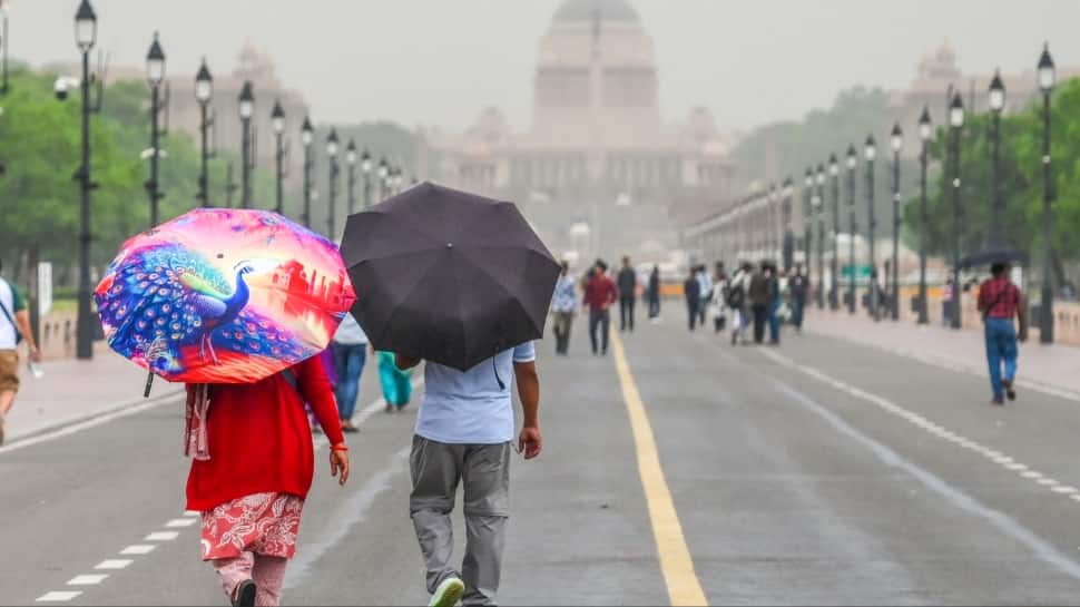 Delhi weather update: IMD issues orange alert for heavy rain and thunderstorms; AQI remains `poor`