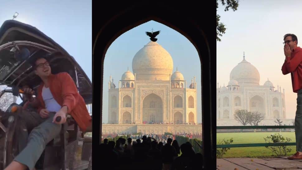 `Time Square to Taj Mahal`: Influencer’s 24-hour sprint to the India goes viral | WATCH