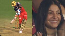 Virat Kohli pulled off a no-look six vs CSK, Anushka Sharma’s face goes viral 