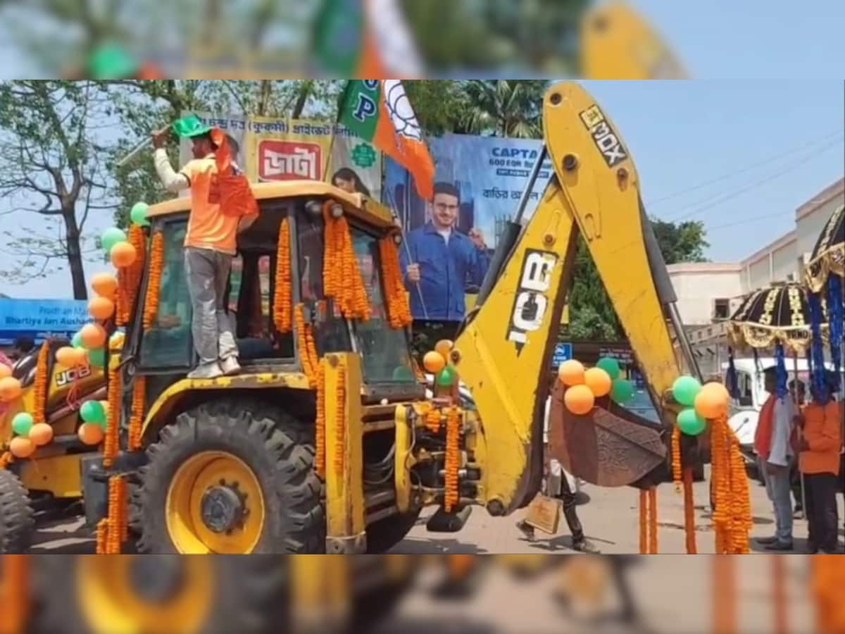 Bulldozer nomination: BJP`s Galsi candidate promises `UP model` for West Bengal