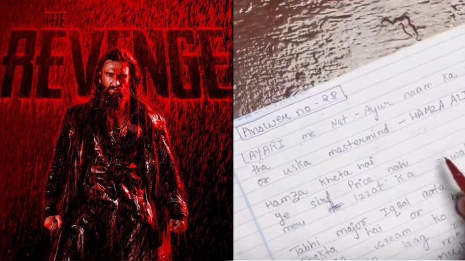 Dhurandhar fever enters exam halls: Student writes movie dialogues in ...