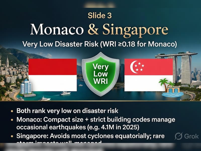 World's safest countries to live in: Where natural disasters are rare ...