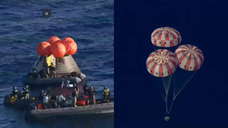 NASA's Artemis II crew splashes down to Earth after 10-day historic Lunar voyage