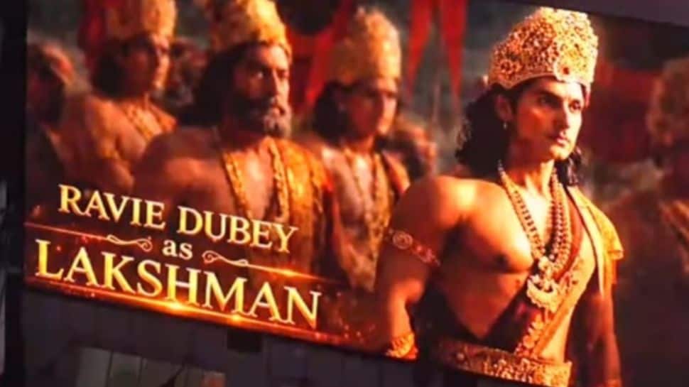 Ravie Dubey’s ‘Ramayana’ look lights up Times Square, actor says ‘this love means everything’