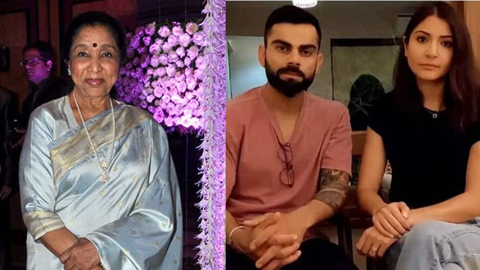 Virat Kohli, Anushka Sharma mourn Asha Bhosle's demise, 'Your voice touched millions'