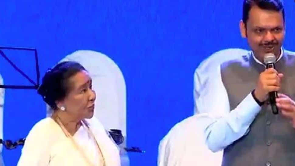 Asha Bhosle dies at 92: Devendra Fadnavis pays last respects at singer’s residence