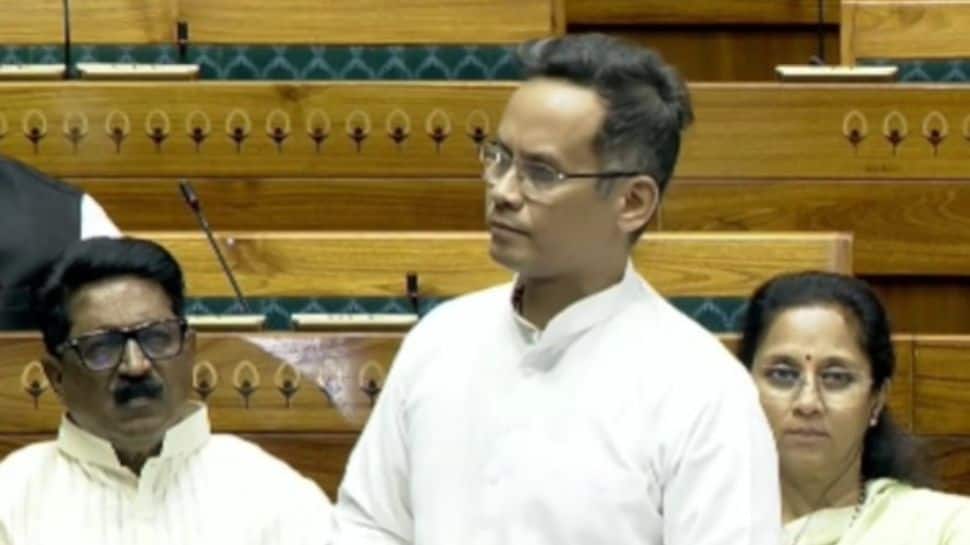 “Don’t link women’s reservation with delimitation”: Congress MP Gaurav Gogoi in LS