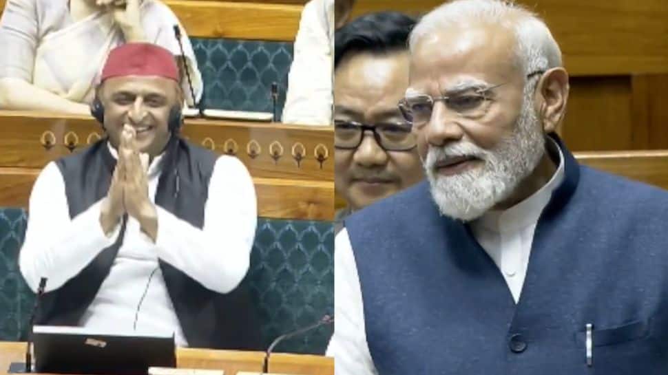 PM Modi in Lok Sabha calls SP Chief Akhilesh Yadav a `friend` | WATCH