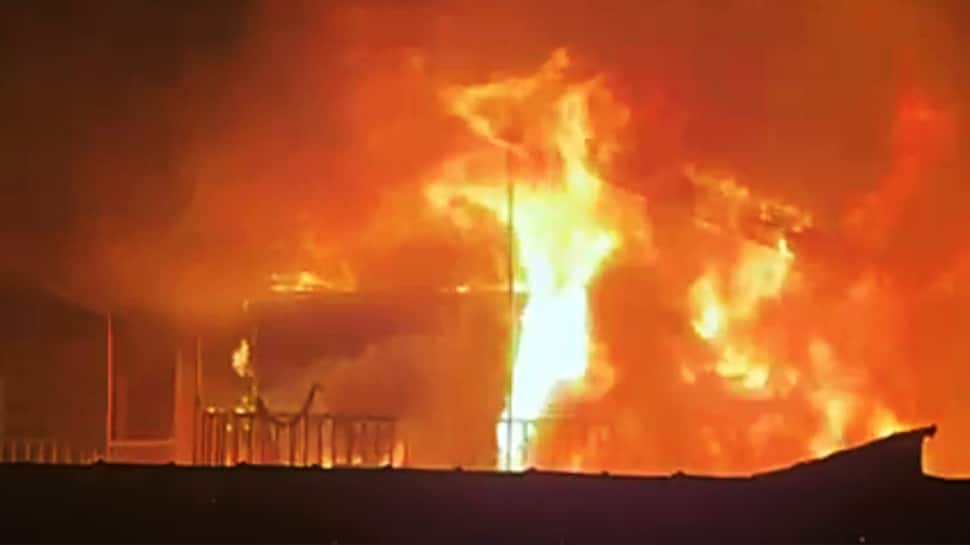 Goa resort fire: Massive blaze destroys luxury cottages near Ashwem’s Ajoba Temple