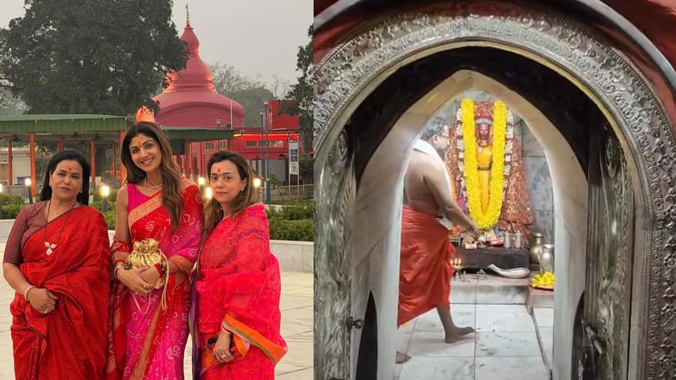 Shilpa Shetty offers prayers at Tripurasundari Shaktipeeth temple, shares pics from divine visit