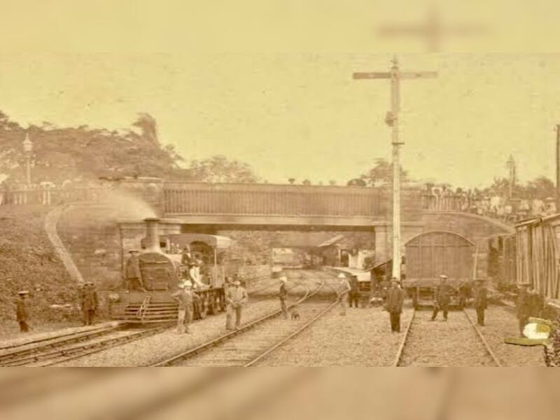 Rare photos: First train in India – 173 years of rail journey that ...