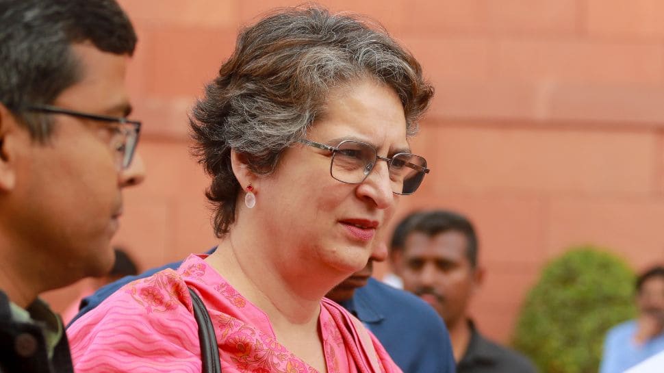 `Govt`s conspiracy defeated`: Priyanka Gandhi slams centre after women`s quota bill failed in Lok Sabha