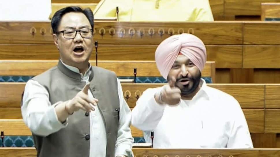 `Congress bears dark stain of anti-women stigma`: Kiren Rijiju slams opposition after women`s quota bill defeat