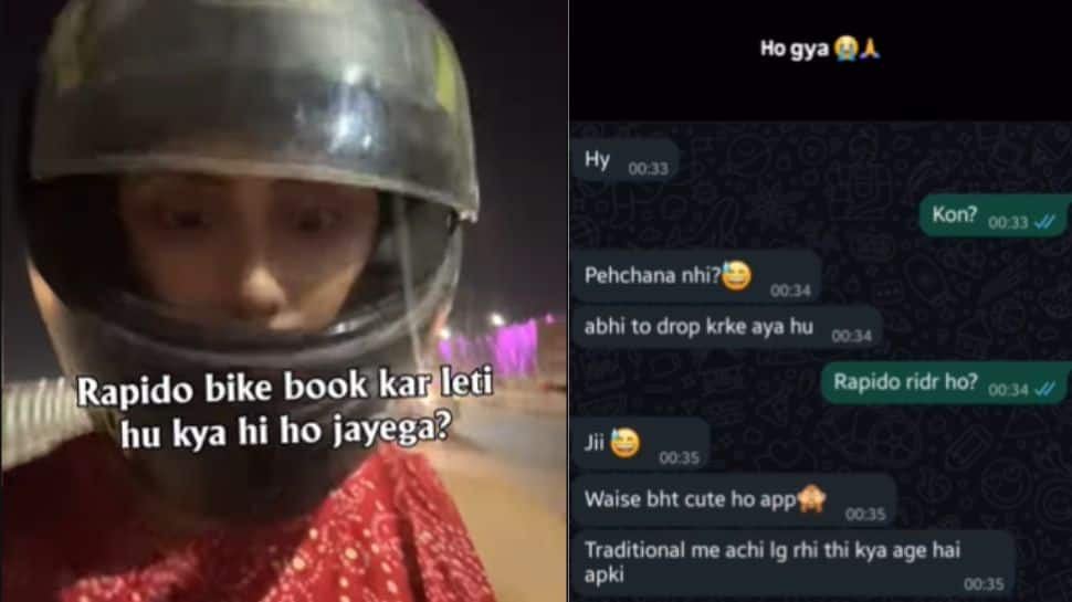 Rapido ride turned horror experience: Woman shares driver`s inappropriate messages; company apologises