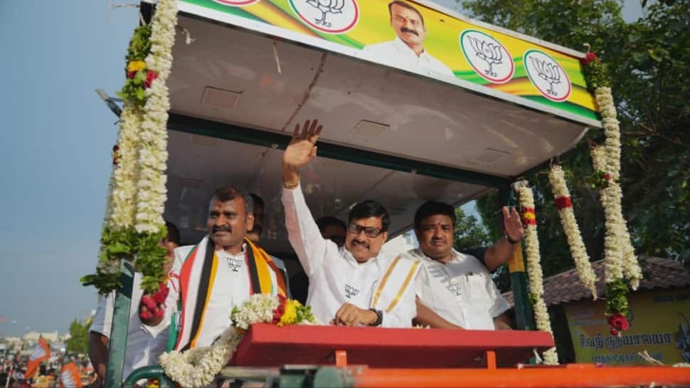 MP CM Mohan Yadav in Tamil Nadu: BJP leader slams DMK-Congress, calls for `double-engine` government in Rasipuram