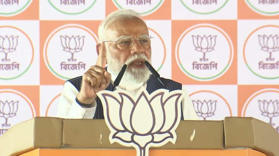 `No place to hide after May 4`: PM Modi warns TMC `goons`