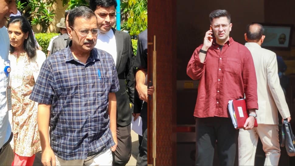 `BJP has once again betrayed Punjab`: Kejriwal on Raghav Chadha`s exit from party