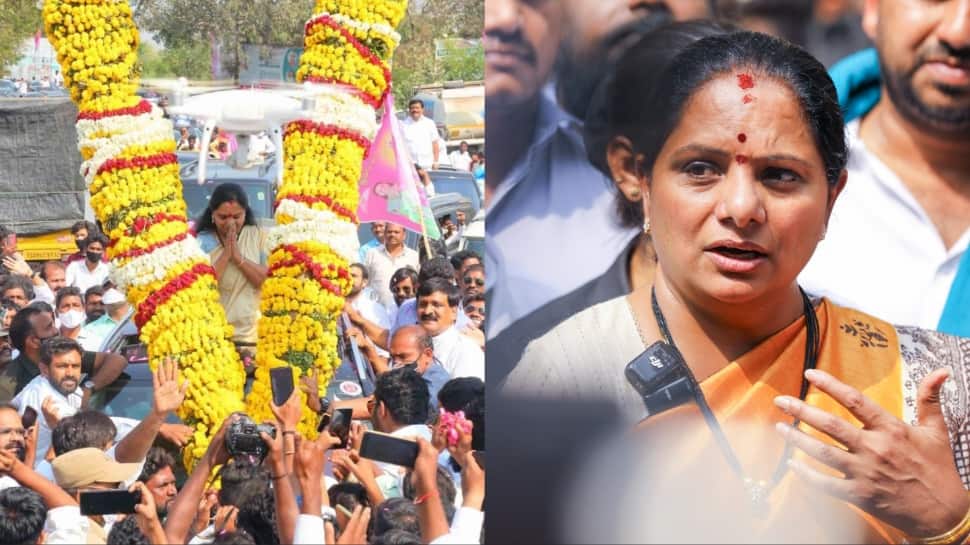 K Kavitha launches new party `Telangana Rashtra Sena` seven months after quitting BRS