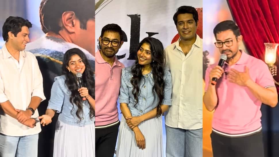 Aamir Khan calls Sai Pallavi India’s ‘Best actress,’ moved to tears watching son Junaid’s 'Ek Din'