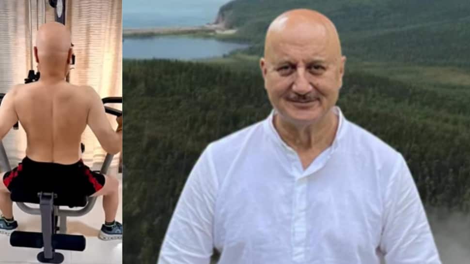 Anupam Kher shares intense workout video, highlights discipline, fitness and mental well-being