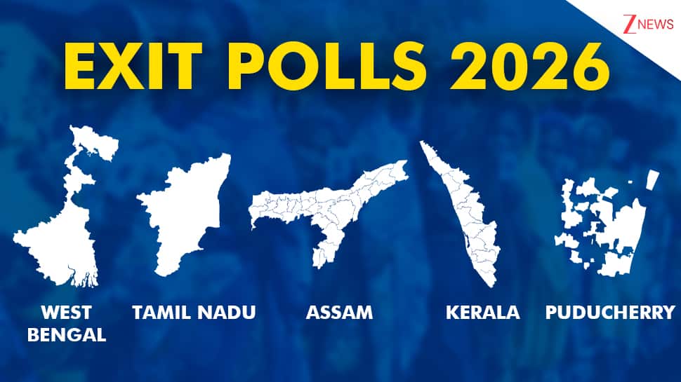 Exit poll results 2026 for Bengal, Tamil Nadu, Assam, Kerala, Puducherry: Date, time, how and where to watch live streaming
