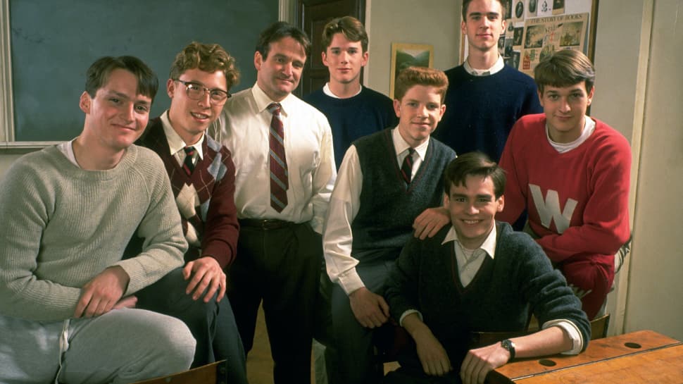 Dialogue of the day from Dead Poets Society: 'Medicine, law, business, engineering...'