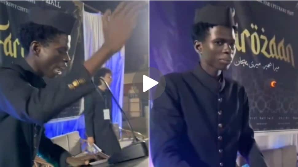 `Me sabko AC dunga`: Meet the `Chatur of Africa` whose hilarious hindi campaign at AMU is winning internet | Viral video