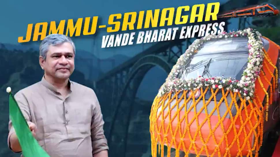 Ashwini Vaishnaw flags off Vande Bharat Express train service from Jammu to Srinagar