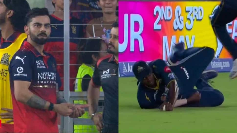 WATCH- Virat Kohli fumes over controversial Rajat Patidar dismissal by Jason Holder in GT vs RCB clash; Know rules and was it out or not out?