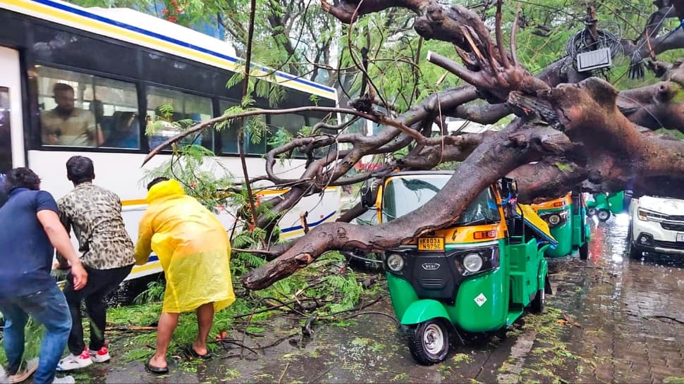Bengaluru weather: 10 dead as heavy storms and hail submerge India`s tech capital