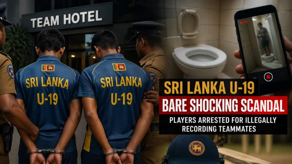 Shocking scandal engulfs Sri Lanka cricket as 2 cricketers arrested for filming teammates in bathroom