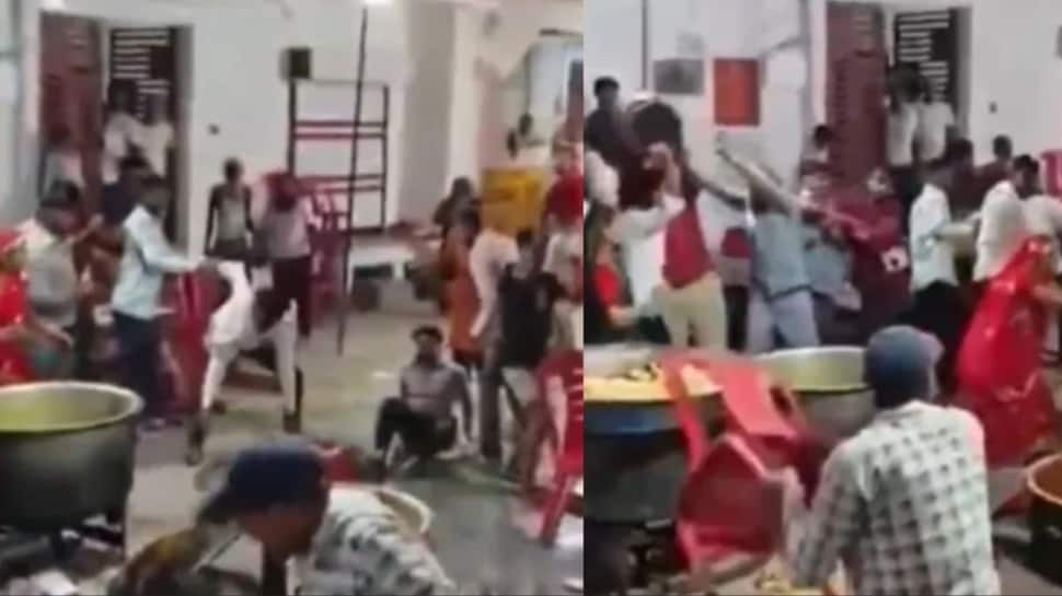 Ujjain wedding brawl: Chairs fly and families clash over photographer`s request; viral video surfaces