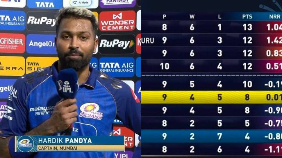 MI Qualification scenario: How MI can still clinch a playoff Spot in IPL 2026 despite 7 losses in 9 games?