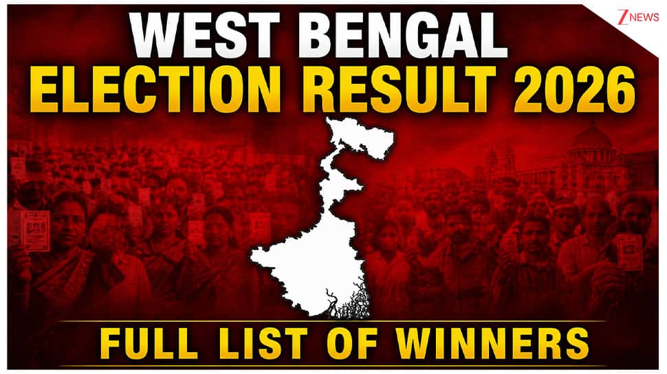 Bengal Election Results 2026: Full list of winners, party, constituencies