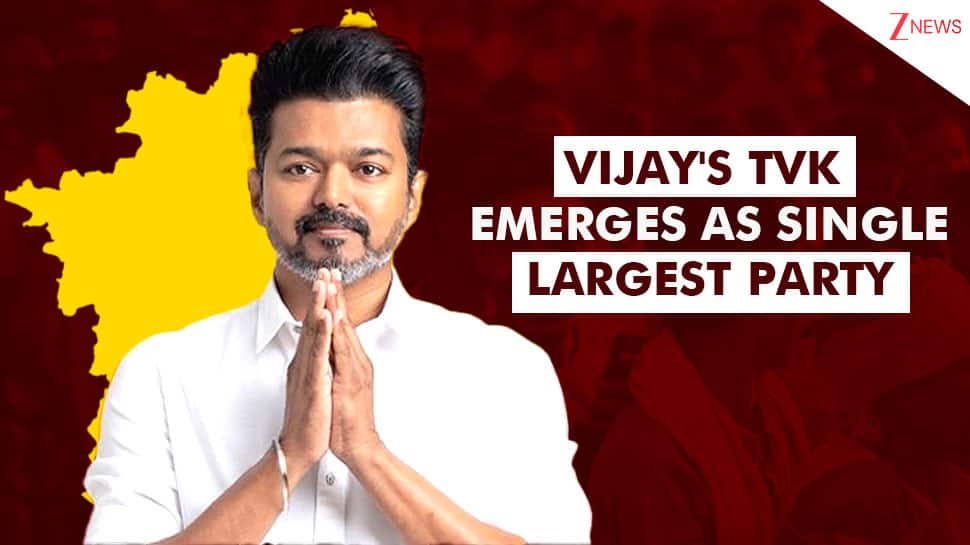 Vijay`s TVK leads Tamil Nadu election results: Could the actor-turned-politician`s party ditch regional rivals to form govt with AIADMK?