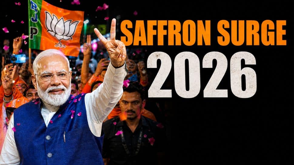 Assembly election results 2026: PM Modi to visit BJP HQ as party crushes majority in Bengal and sweeps Assam