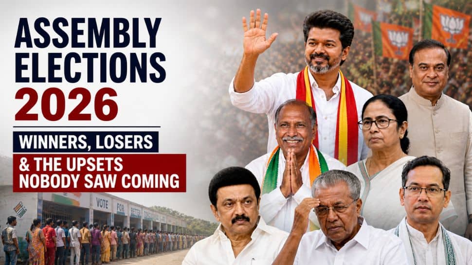 Assembly election results 2026: Winners, losers and the upsets nobody saw coming