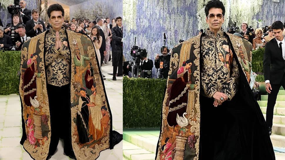 Met Gala 2026: Karan Johar's majestic debut in Manish Malhotra ensemble inspired by Raja Ravi Varma's timeless art