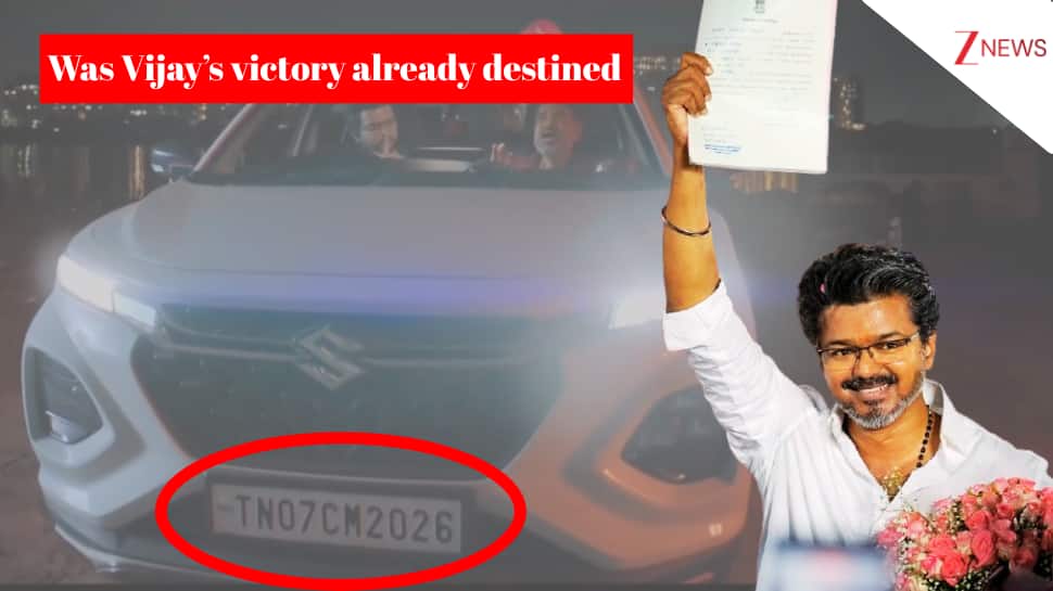 Was TVK`s victory already planned? Vijay`s number plate in GOAT movie goes viral