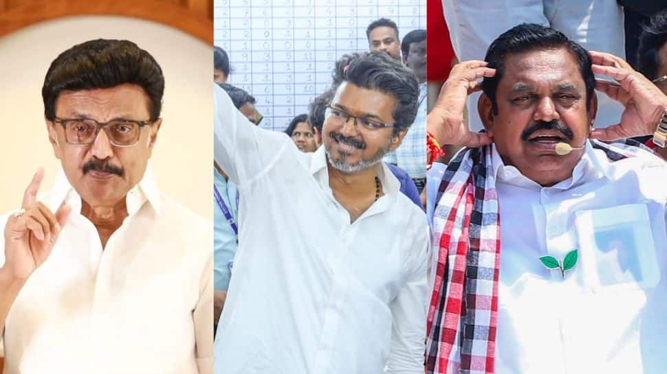 DMK-AIADMK alliance sparks buzz amid TVK and Vijay`s majority mark suspense