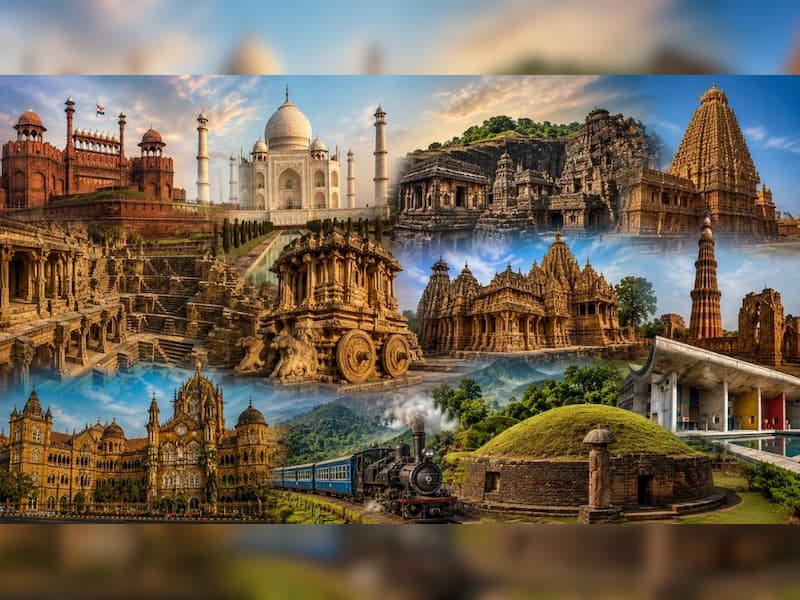 UNESCO World Heritage Sites in India 2026; See full list of 44 ...