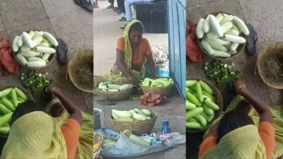 SHOCKING: Vendors allegedly painting cucumbers green at Bihar`s Katihar station; food safety concerns grow | Video