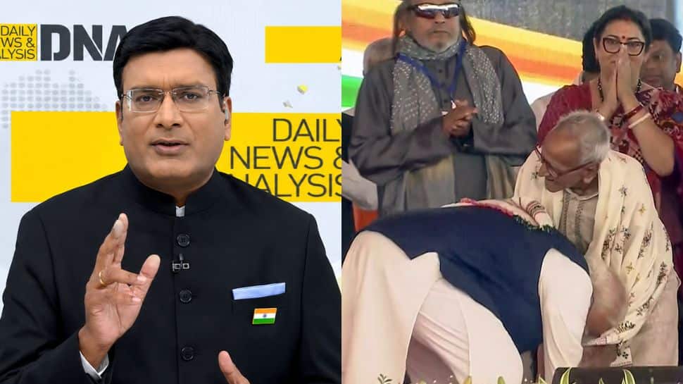 DNA Decodes: The 98-year-old man PM Modi bowed to at Bengal`s historic swearing-in