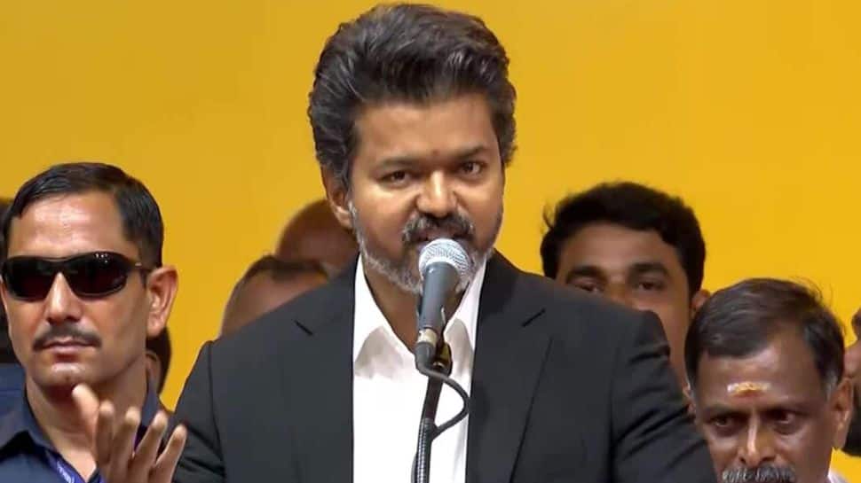 `Real secularism`: CM Vijay promises transparent rule in Tamil Nadu; slams DMK`s Rs 10 lakh cr debt