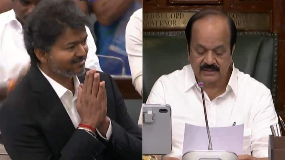 Tamil Nadu: TVK`s JCD Prabhakar unanimously elected as Assembly Speaker - Who is he?